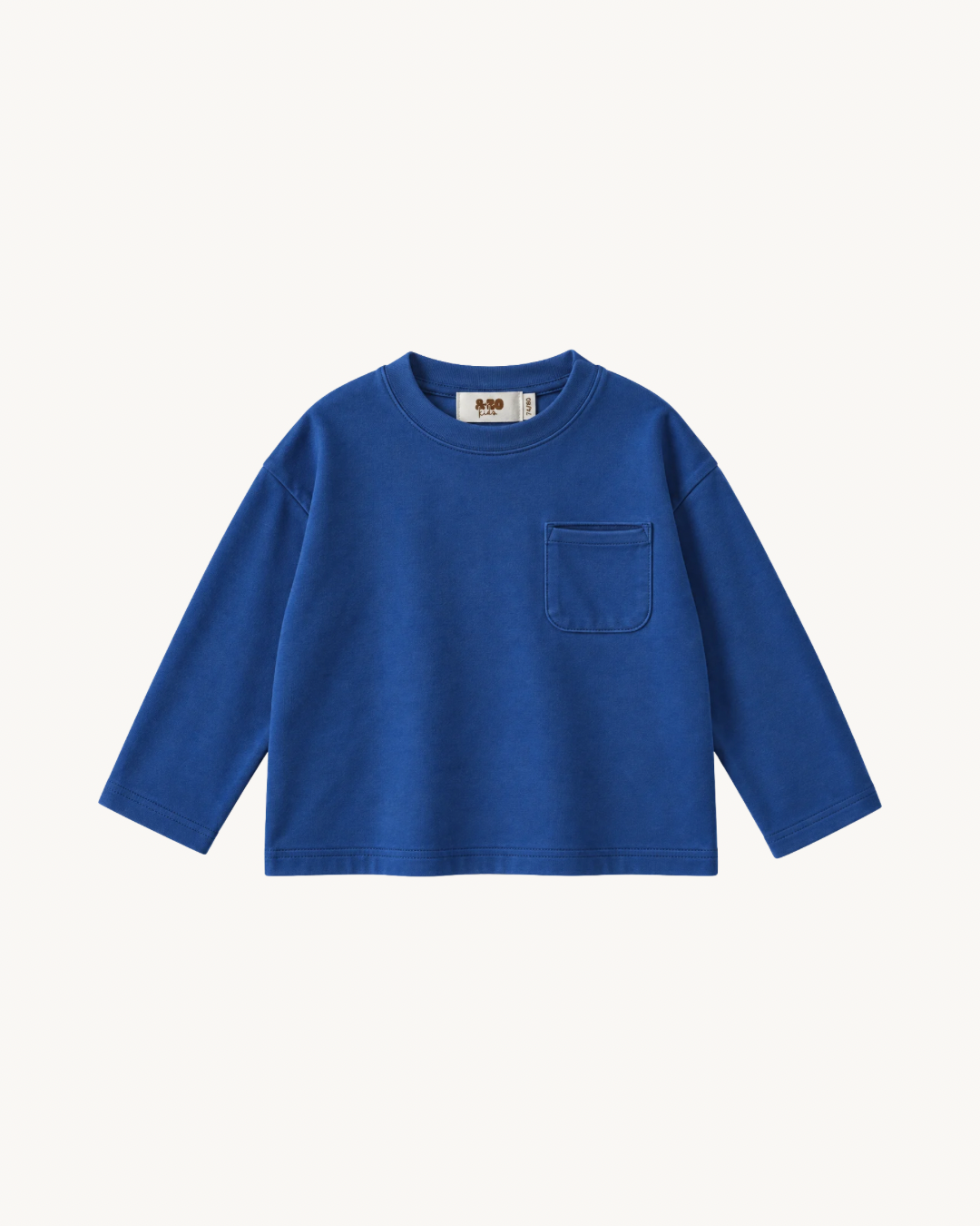 Pocket Long Sleeve Cobalt