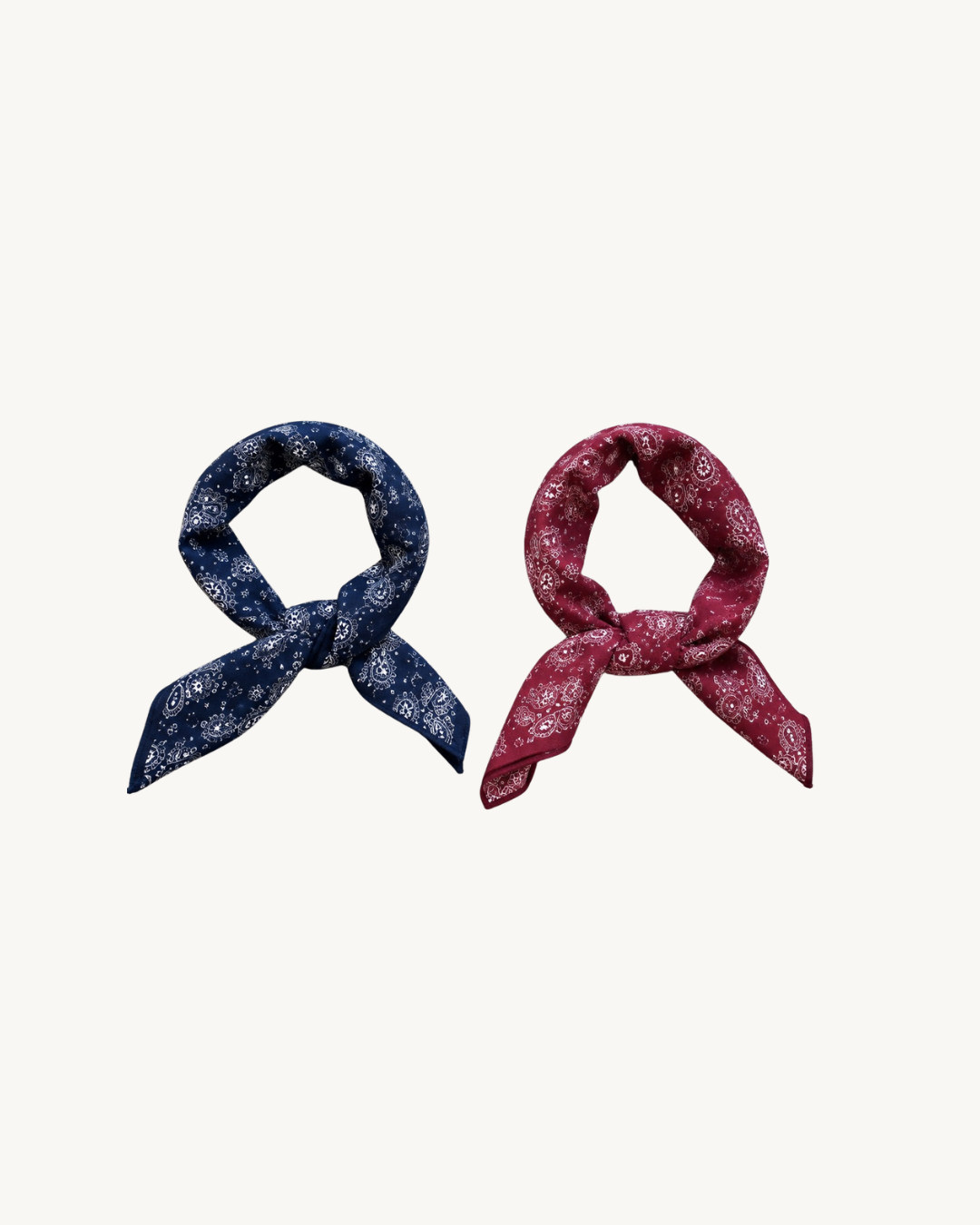 Paisley Bandana Navy