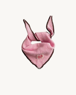 Color Stitch Scarf Roze